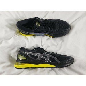 Asics Gel-Nimbus 21 Black Lemon Spark Men Running